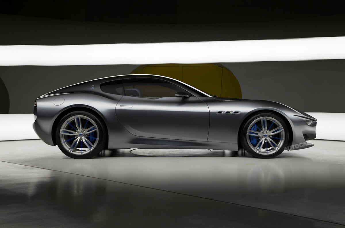 Maserati Alfieri - exclusive studio pictures Maserati Alfieri - exclusive studio pictures