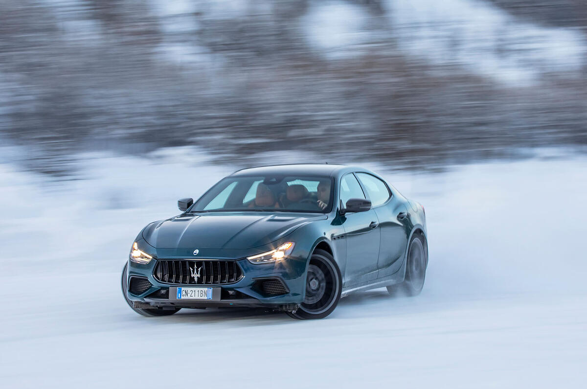 `maserati Ghibli 334 Ultima  eview 2023 15 snow powerslide `maserati Ghibli 334 Ultima  eview 2023 15 snow powerslide