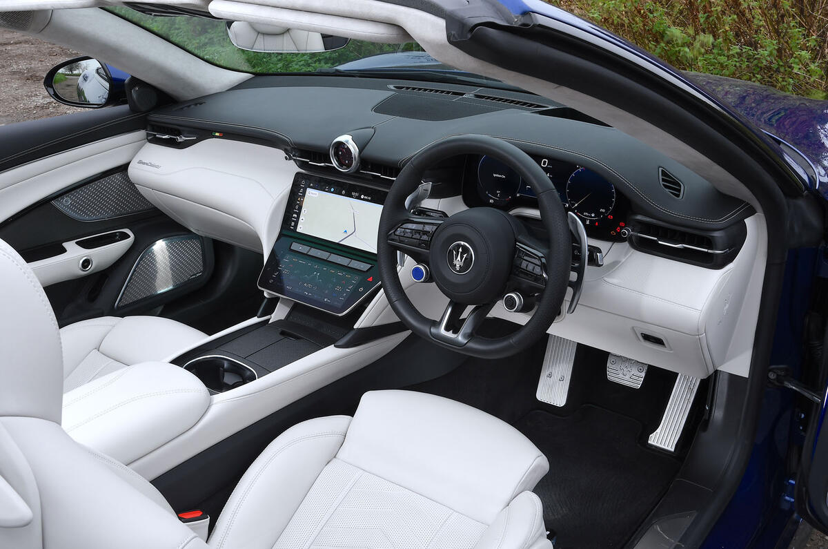 Maserati GranCabrio review 2024 05 dash Maserati GranCabrio review 2024 05 dash