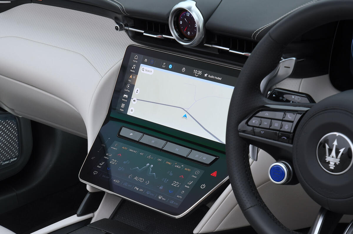 Maserati GranCabrio review 2024 09 infotainment Maserati GranCabrio review 2024 09 infotainment