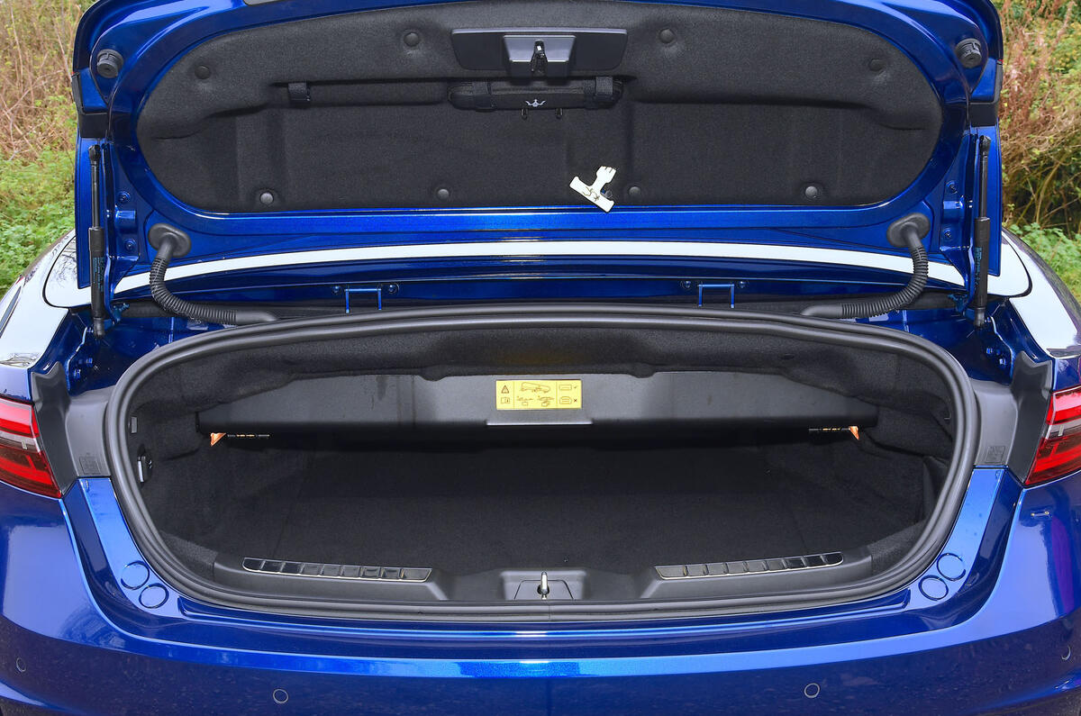 Maserati GranCabrio review 2024 11 boot Maserati GranCabrio review 2024 11 boot