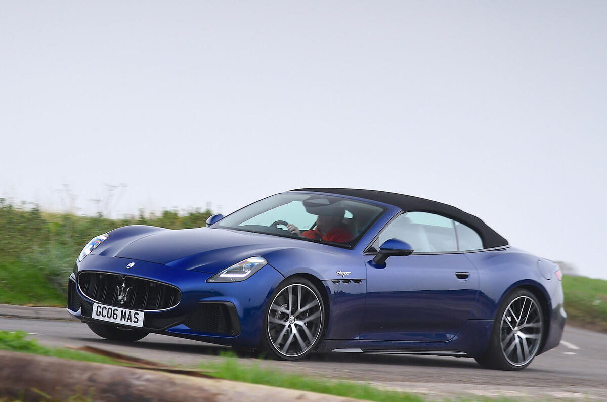 Maserati GranCabrio review 2024 15 roof up Maserati GranCabrio review 2024 15 roof up