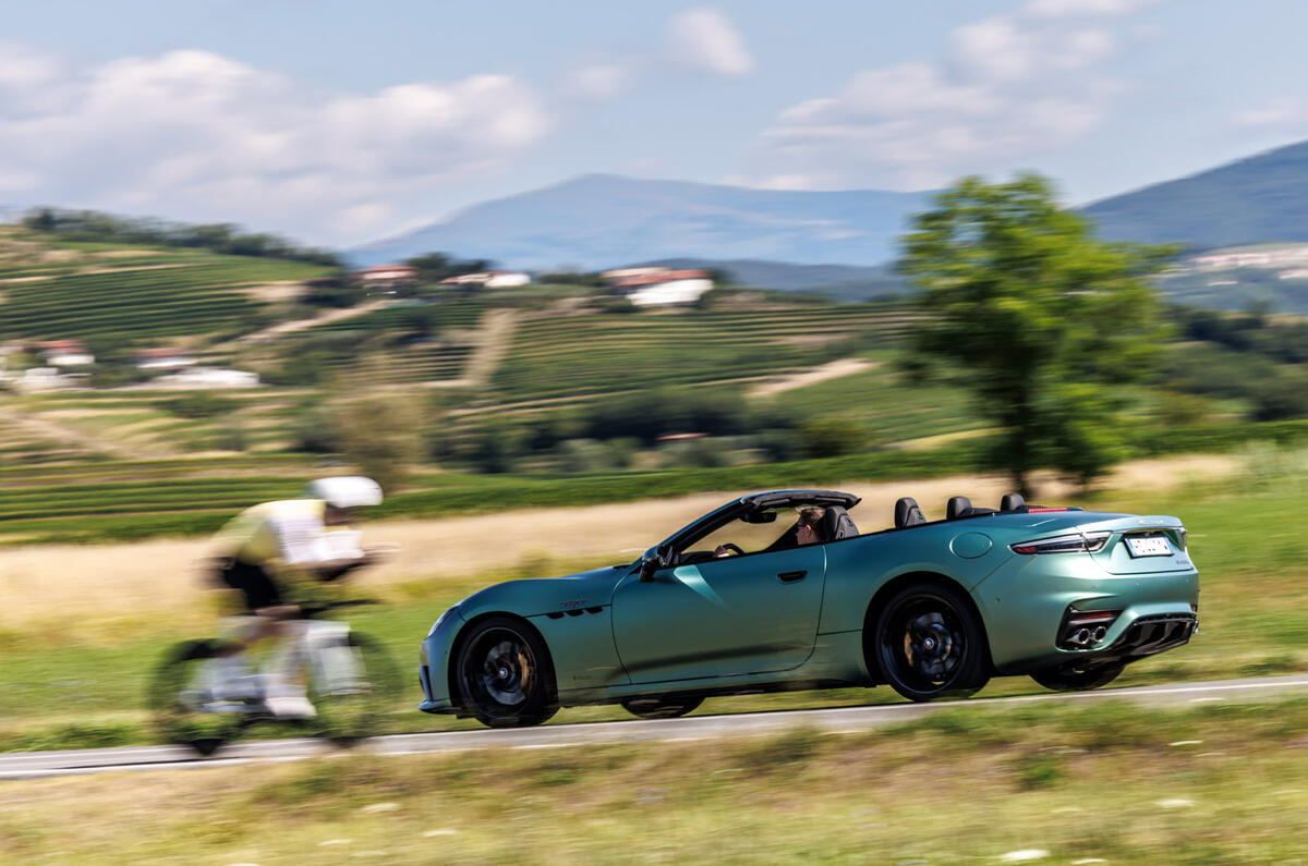 Maserati GranCabrio Trofeo V6 review 2026 100
