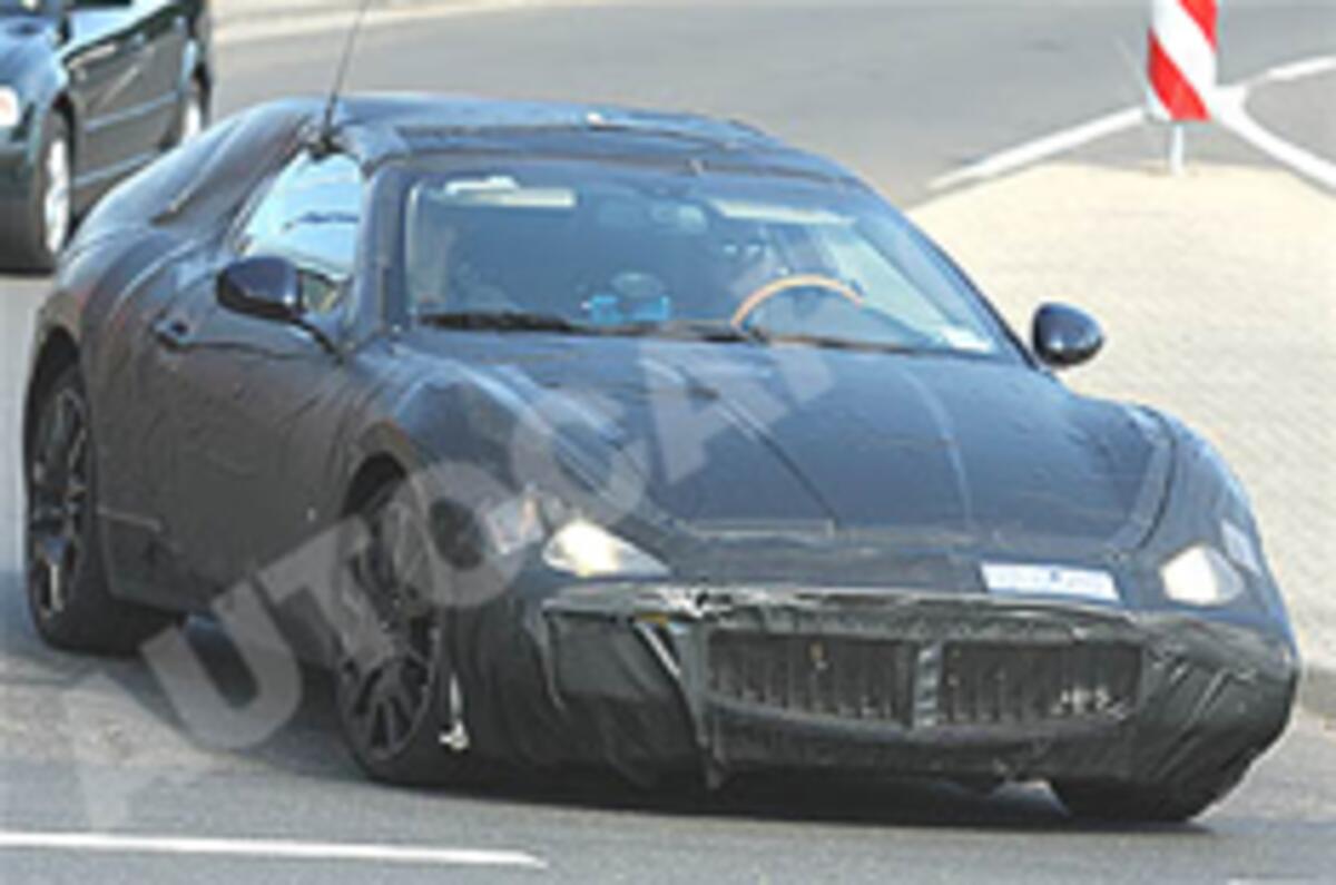 Maserati Spyder spied testing