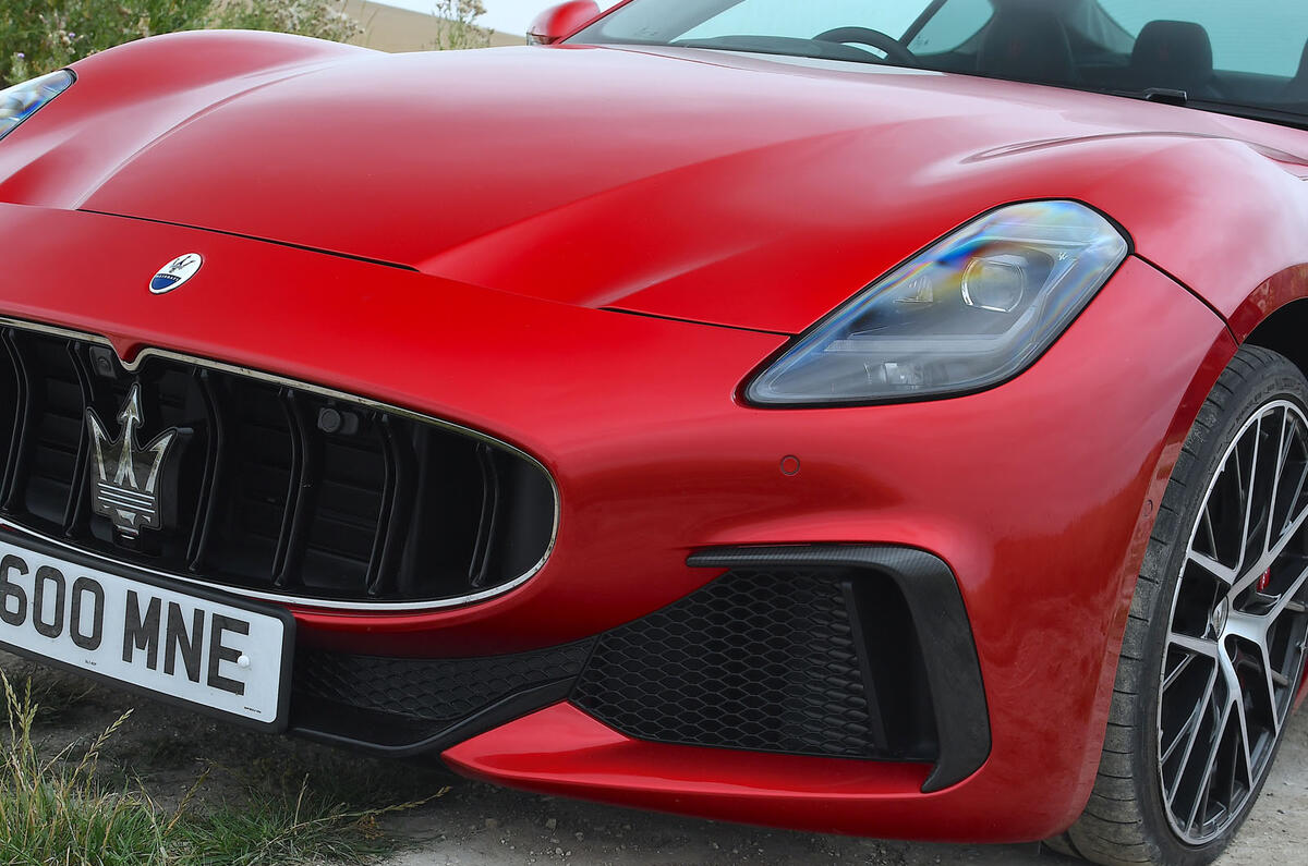 Maserati GranTurismo review 2024 04 nose
