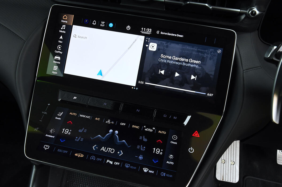 Maserati GranTurismo review 2024 15 infotainment