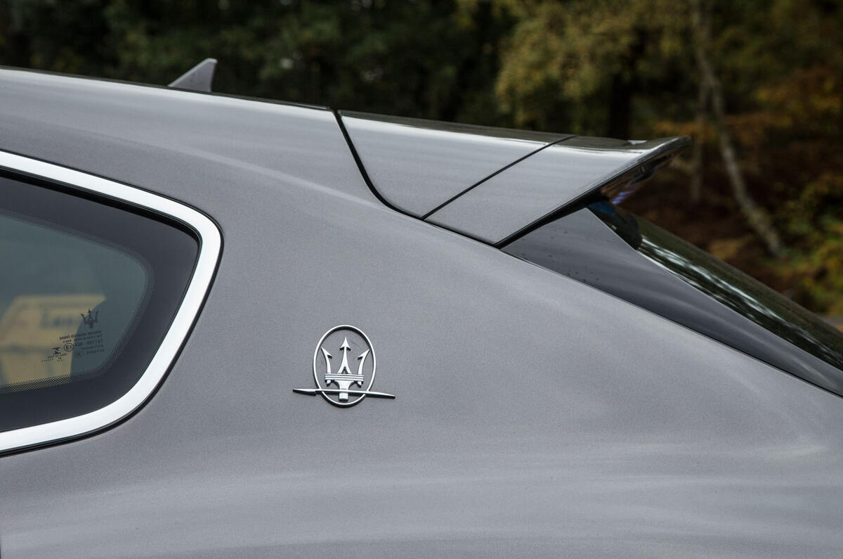 Maserati Levante badging