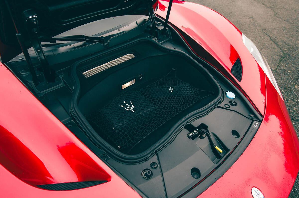 Maserati MC20 Celio review 2024 25 frunk