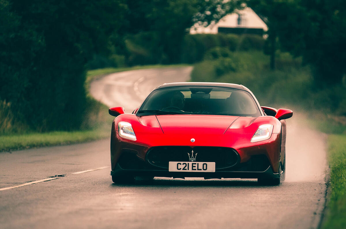 Maserati MC20 Celio review 2024 29 front pan