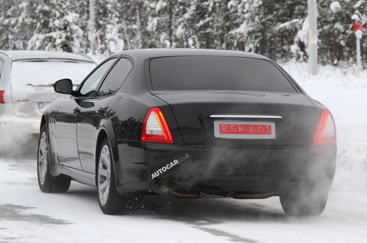 New Maserati Quattroporte scooped New Maserati Quattroporte scooped