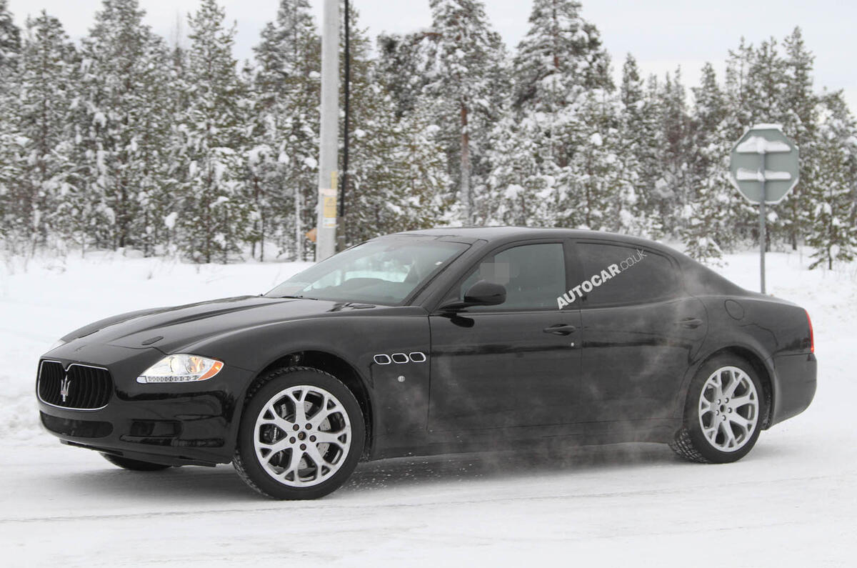 New Maserati Quattroporte scooped