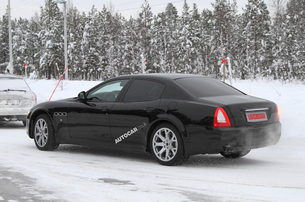 New Maserati Quattroporte scooped New Maserati Quattroporte scooped