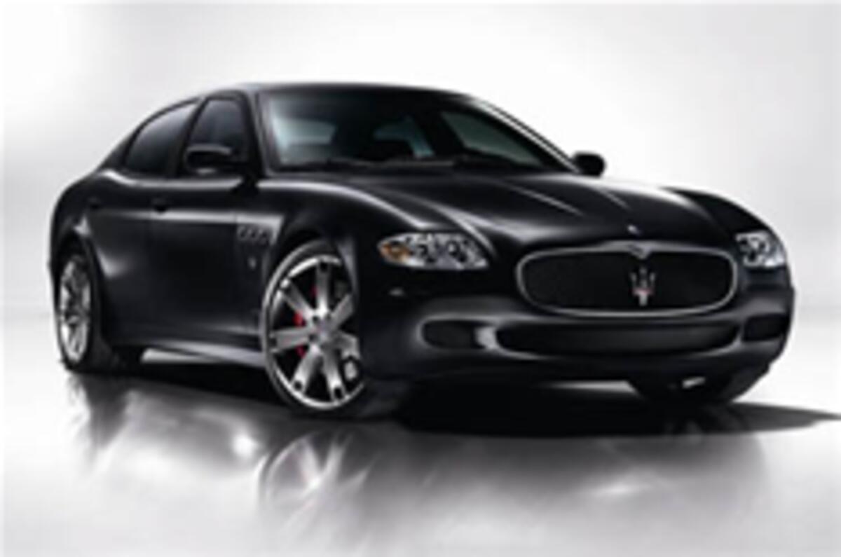 Meaner Maserati Quattroporte inbound