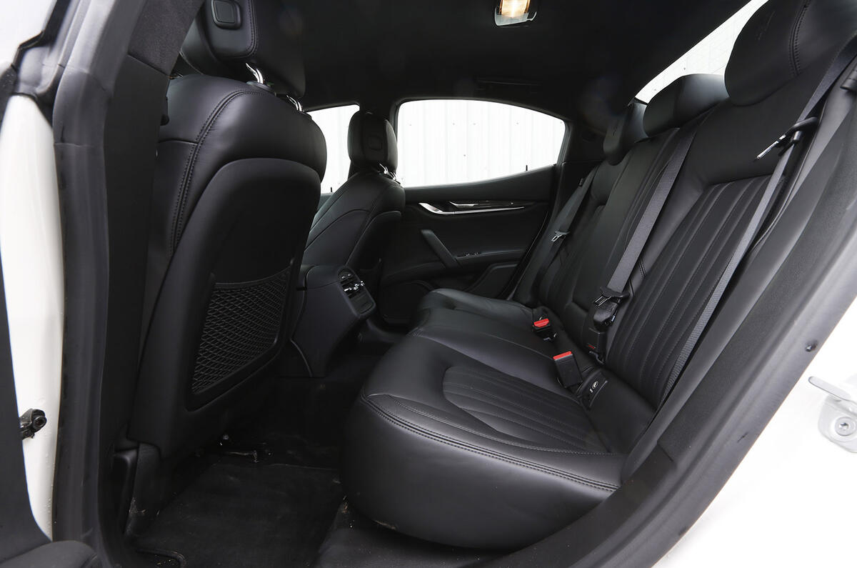 Maserati Ghibli rear seats