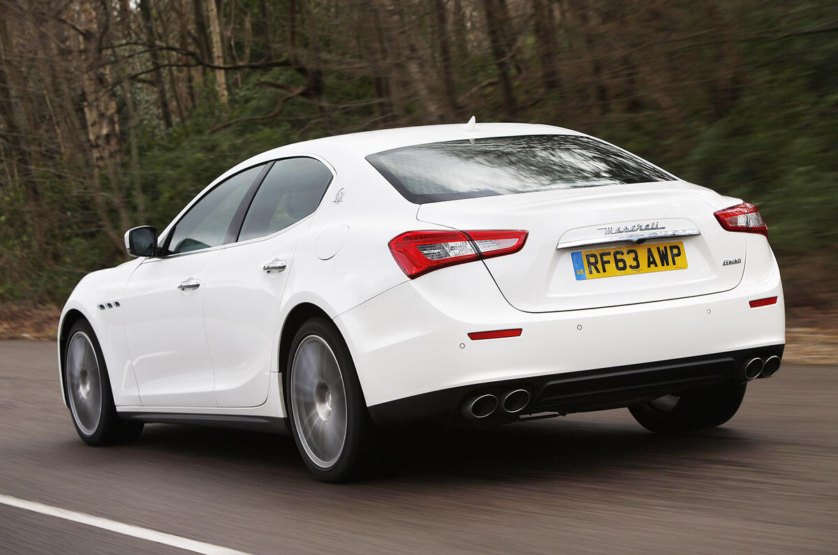The 271bhp Maserati Ghibli