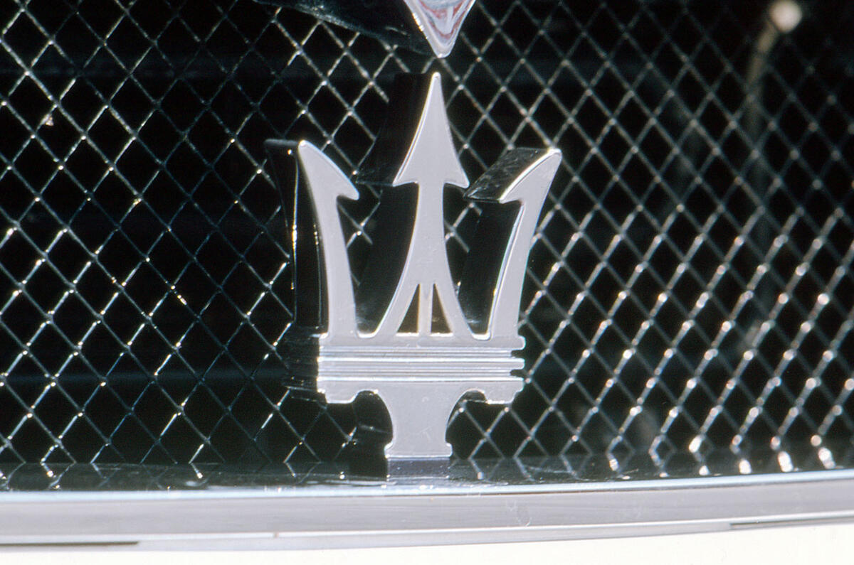 Maserati Gransport badge Maserati Gransport badge