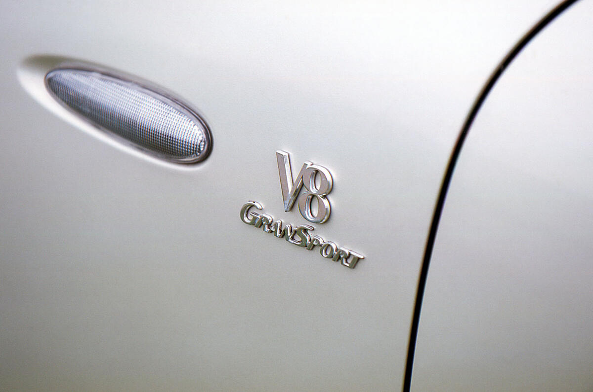 Maserati Gransport side badge Maserati Gransport side badge