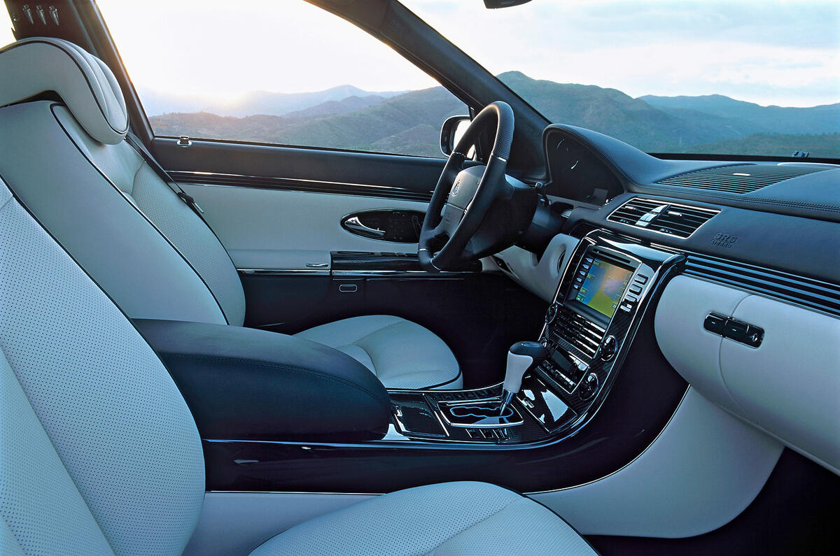 Maybach 57 interior