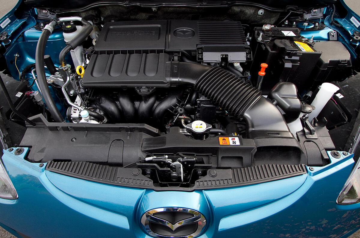The 83bhp manual 1.3 model is our pick, although the 101bhp 1.5-litre unit is better for motorway hacks Mazda 2