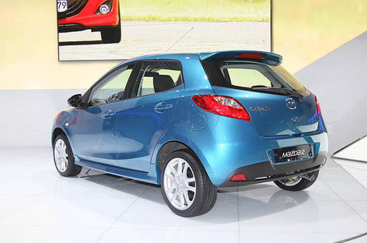 Paris motor show: upgraded Mazda 2
