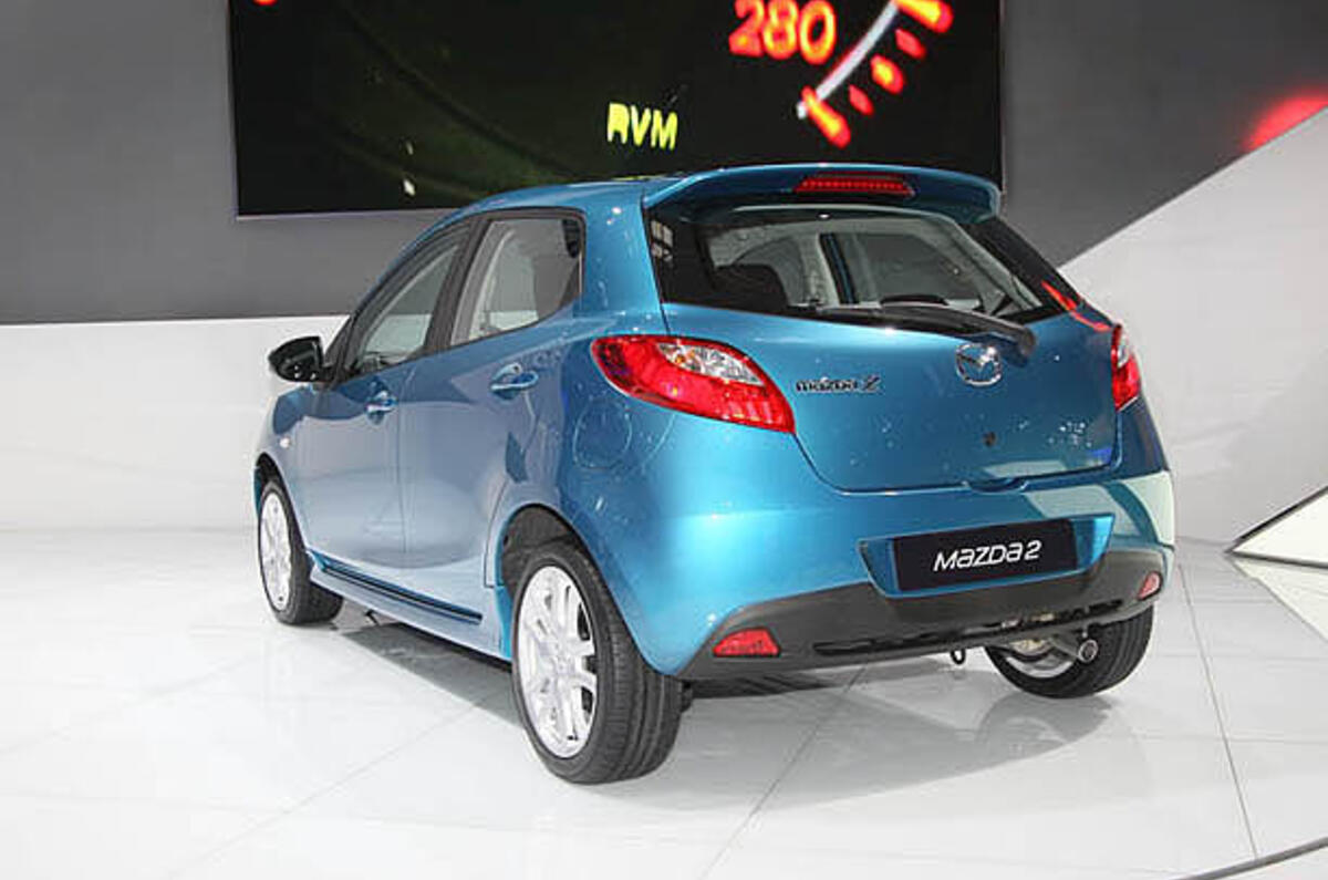Paris motor show: upgraded Mazda 2