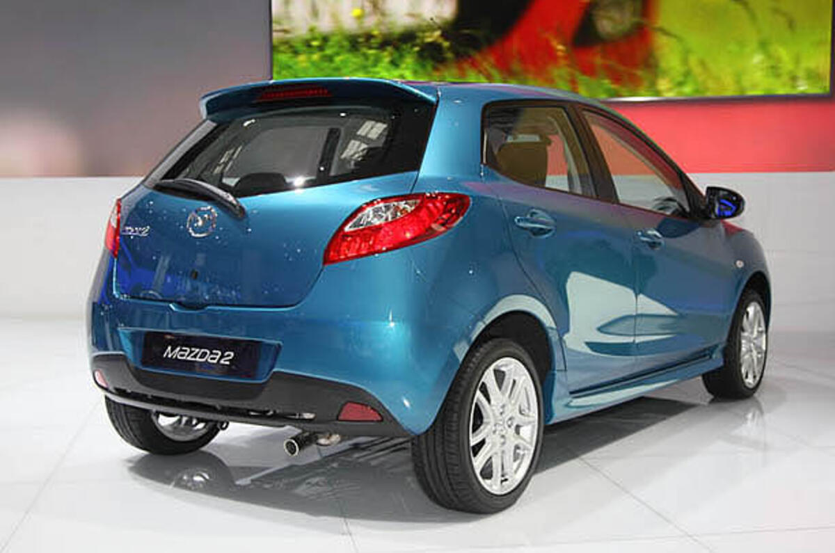 Paris motor show: upgraded Mazda 2