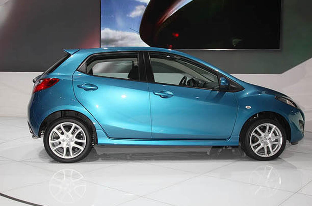 Paris motor show: upgraded Mazda 2