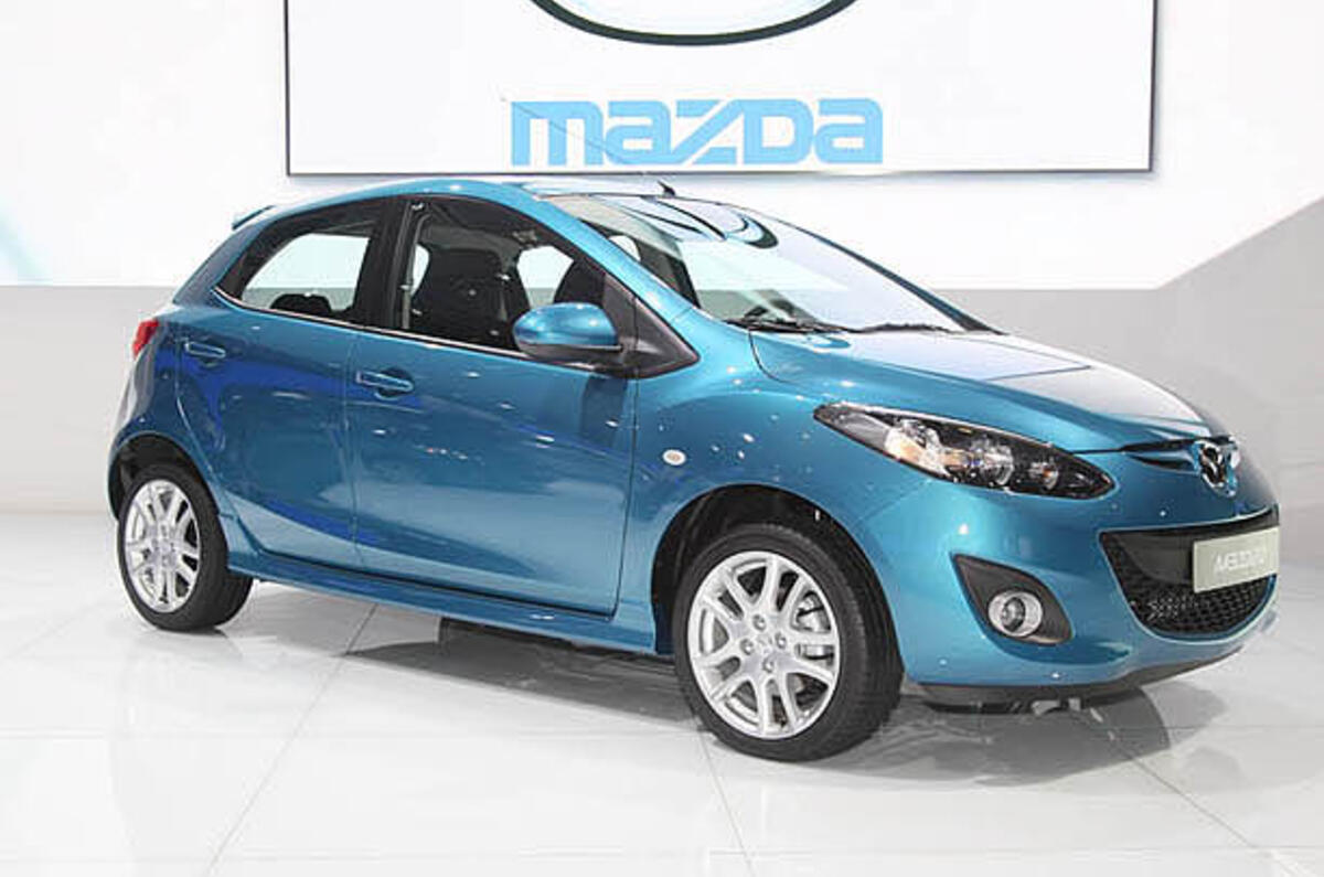 Paris motor show: upgraded Mazda 2