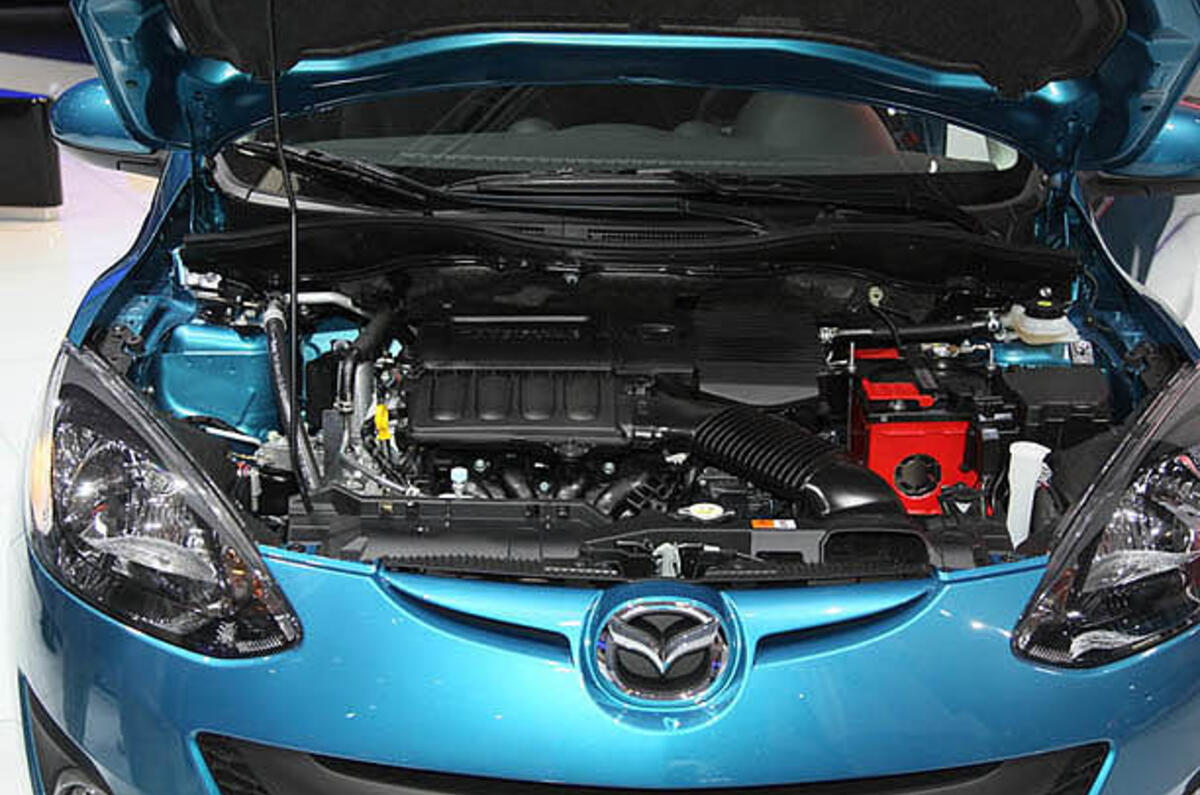 Paris motor show: upgraded Mazda 2