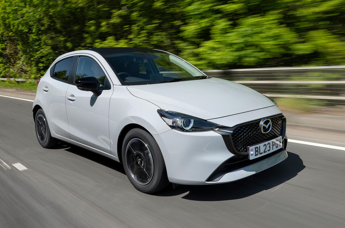 mazda 2 review 2023 03 tracking front mazda 2 review 2023 03 tracking front