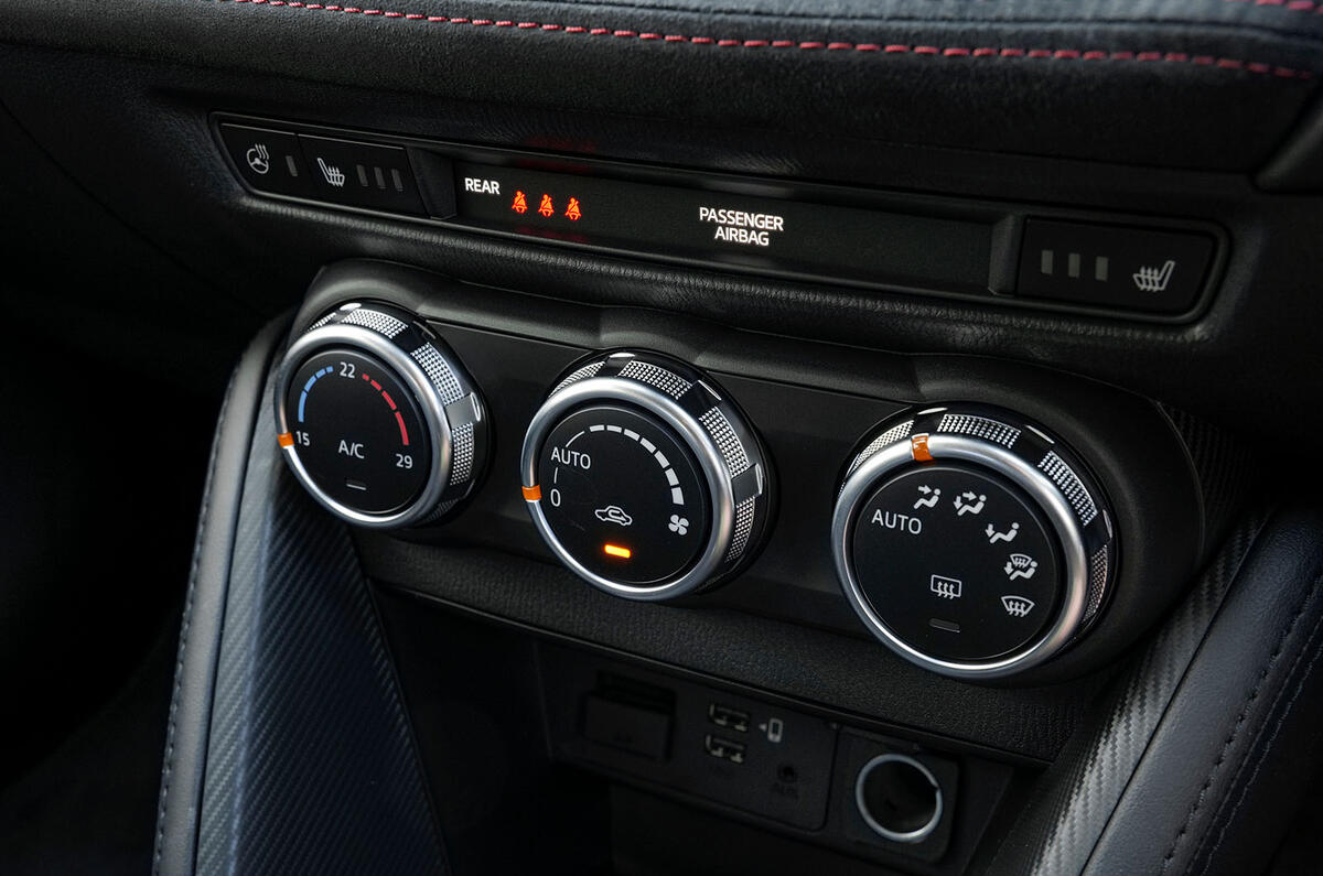 mazda 2 review 2023 11 heating controls mazda 2 review 2023 11 heating controls