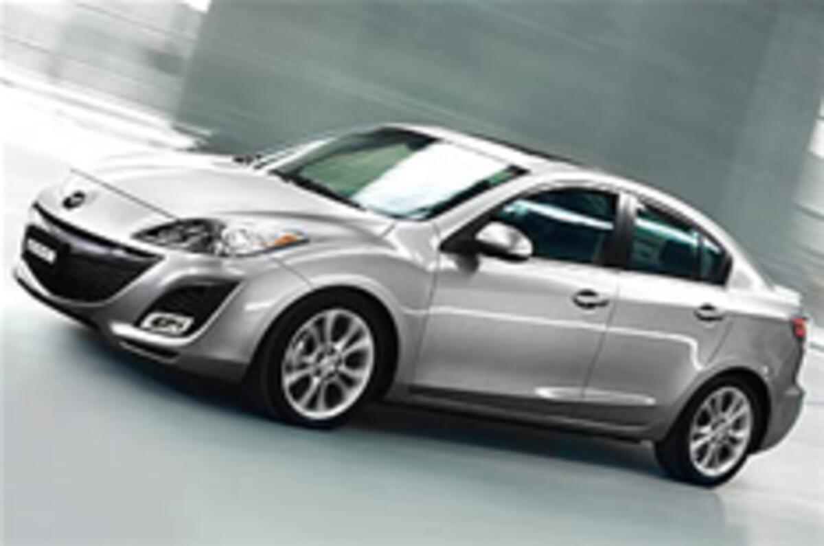 LA Show: Mazda 3 saloon