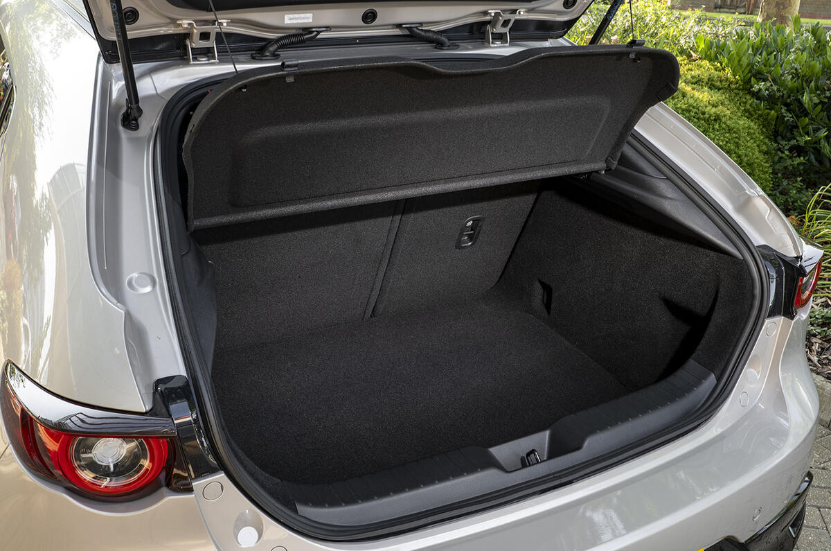 Mazda 3 2024 review boot 8