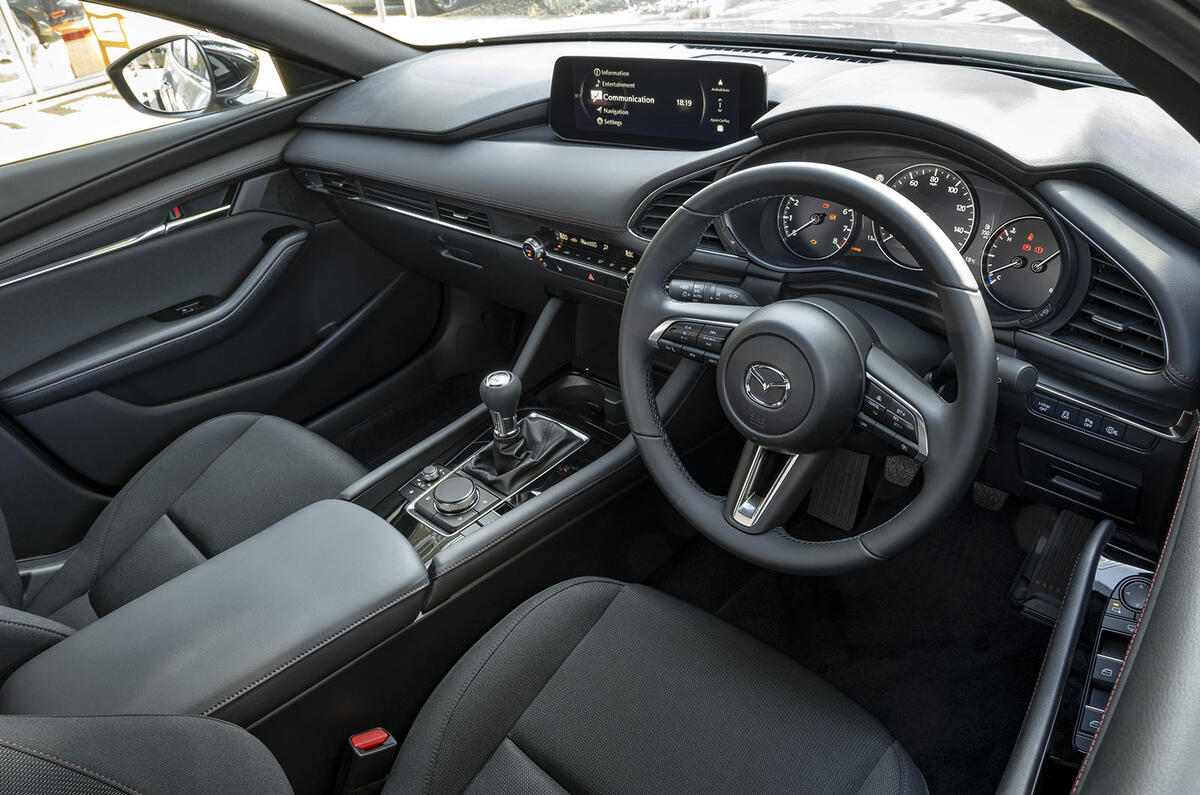 Mazda 3 2024 review dash 4