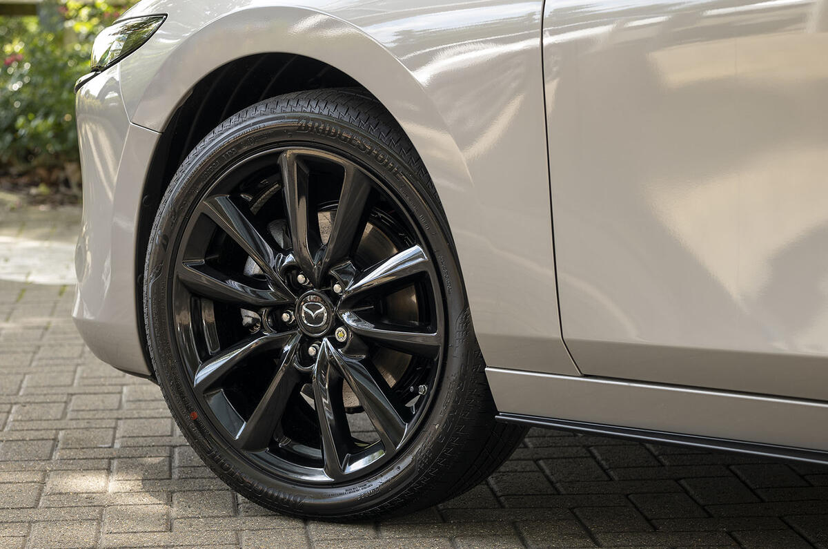 Mazda 3 2024 review wheel 28