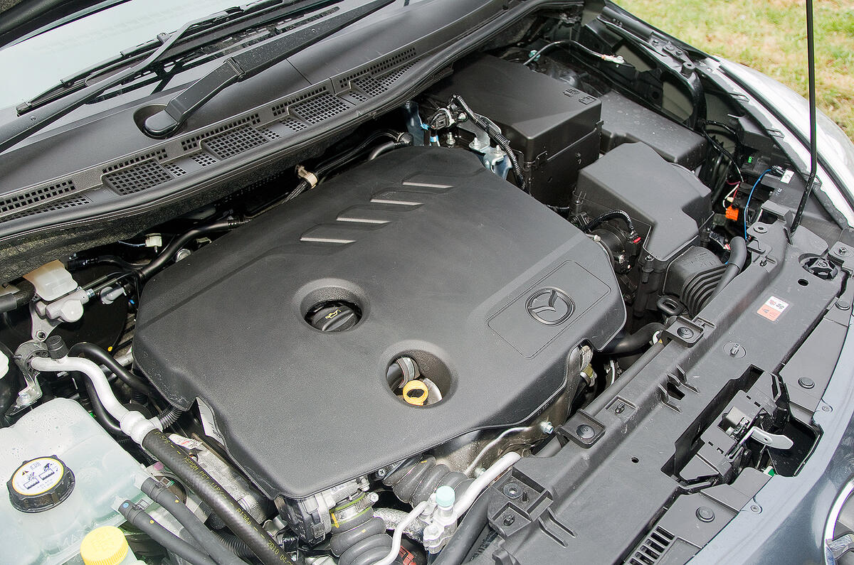 The diesel engine is the result of a tie up with Ford and PSA Mazda 5 diesel engine