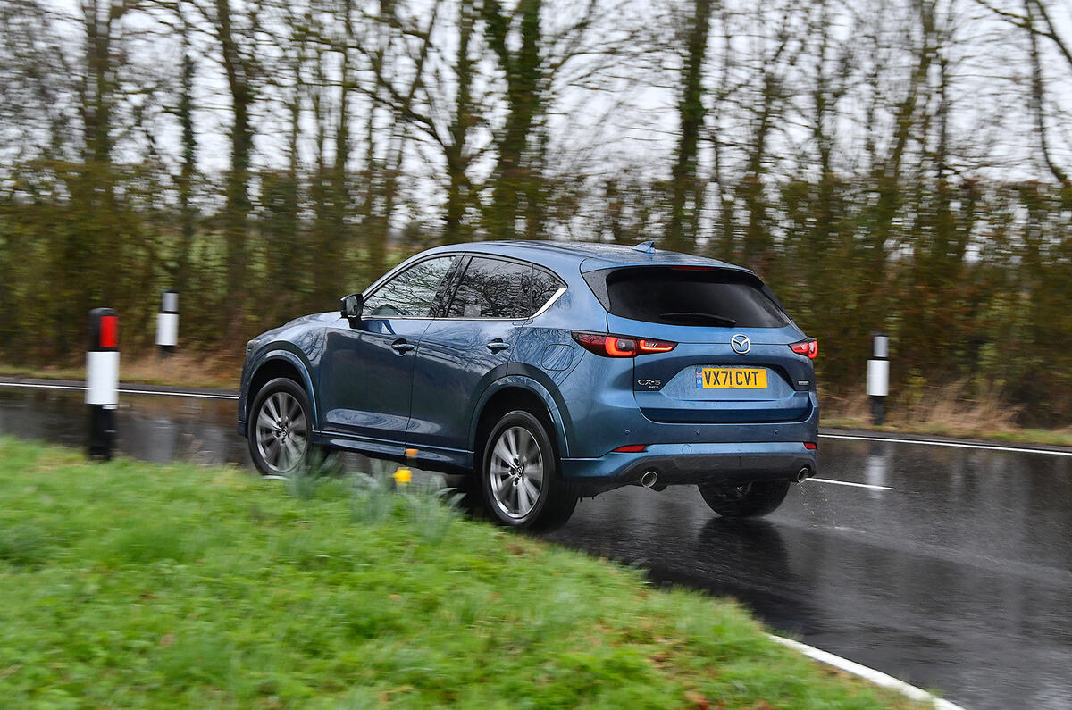mazda cx 5 07 mazda cx 5 handling rear