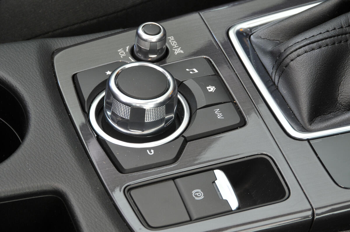 Mazda CX-5 infotainment controller