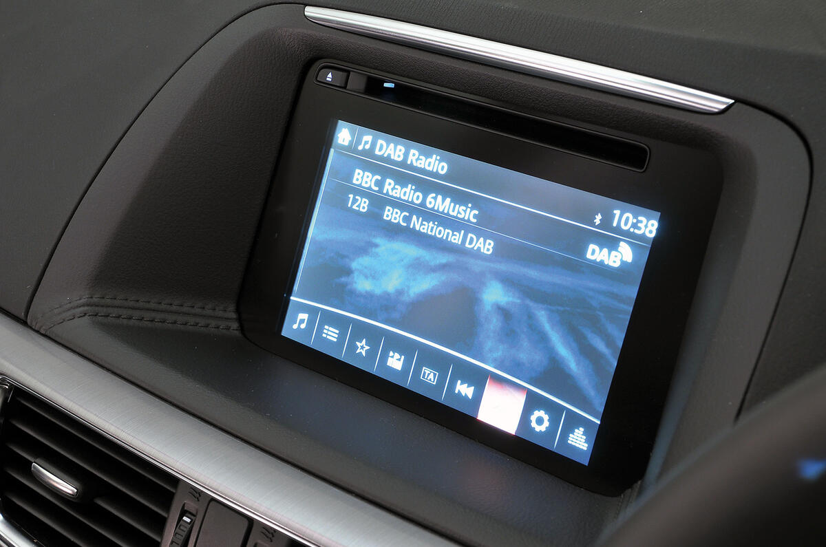 Mazda CX-5 infotainment system