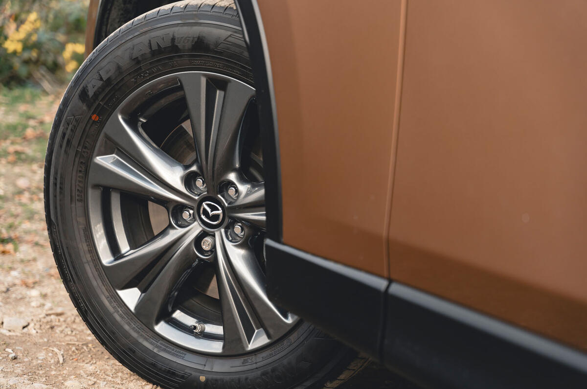 Mazda CX 80 review 2024 05 wheel Mazda CX 80 review 2024 05 wheel