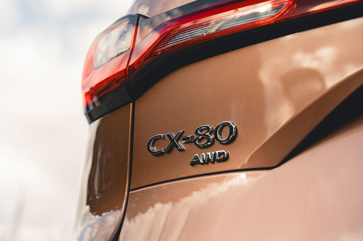 Mazda CX 80 review 2024 07 badge Mazda CX 80 review 2024 07 badge