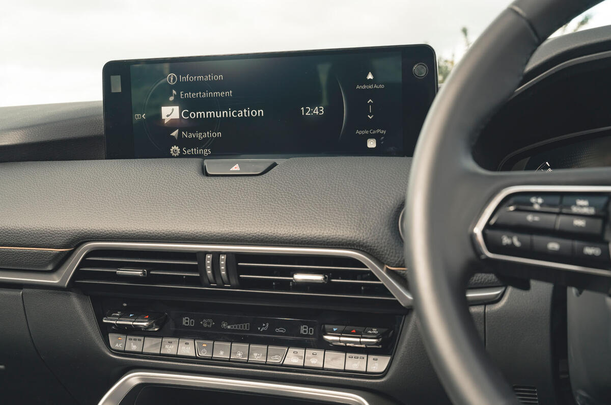 Mazda CX 80 review 2024 11 dash Mazda CX 80 review 2024 11 dash