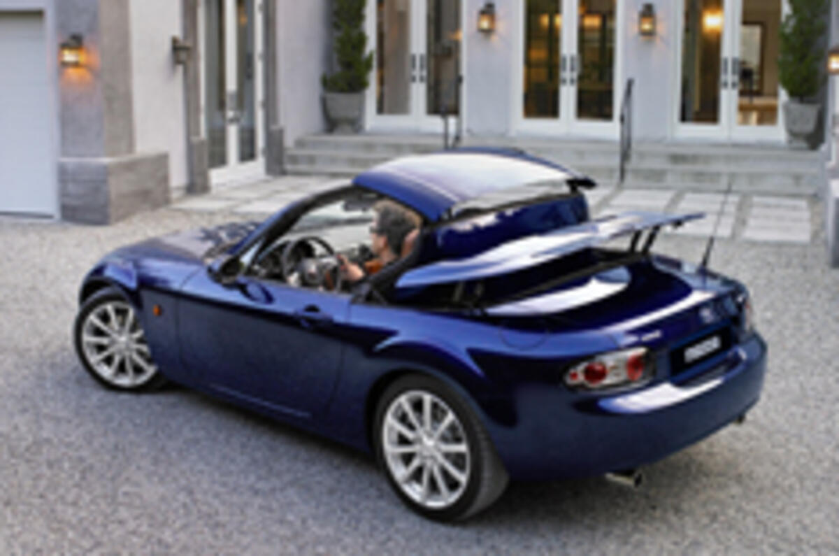 Mazda opens lid on folding hard-top MX-5