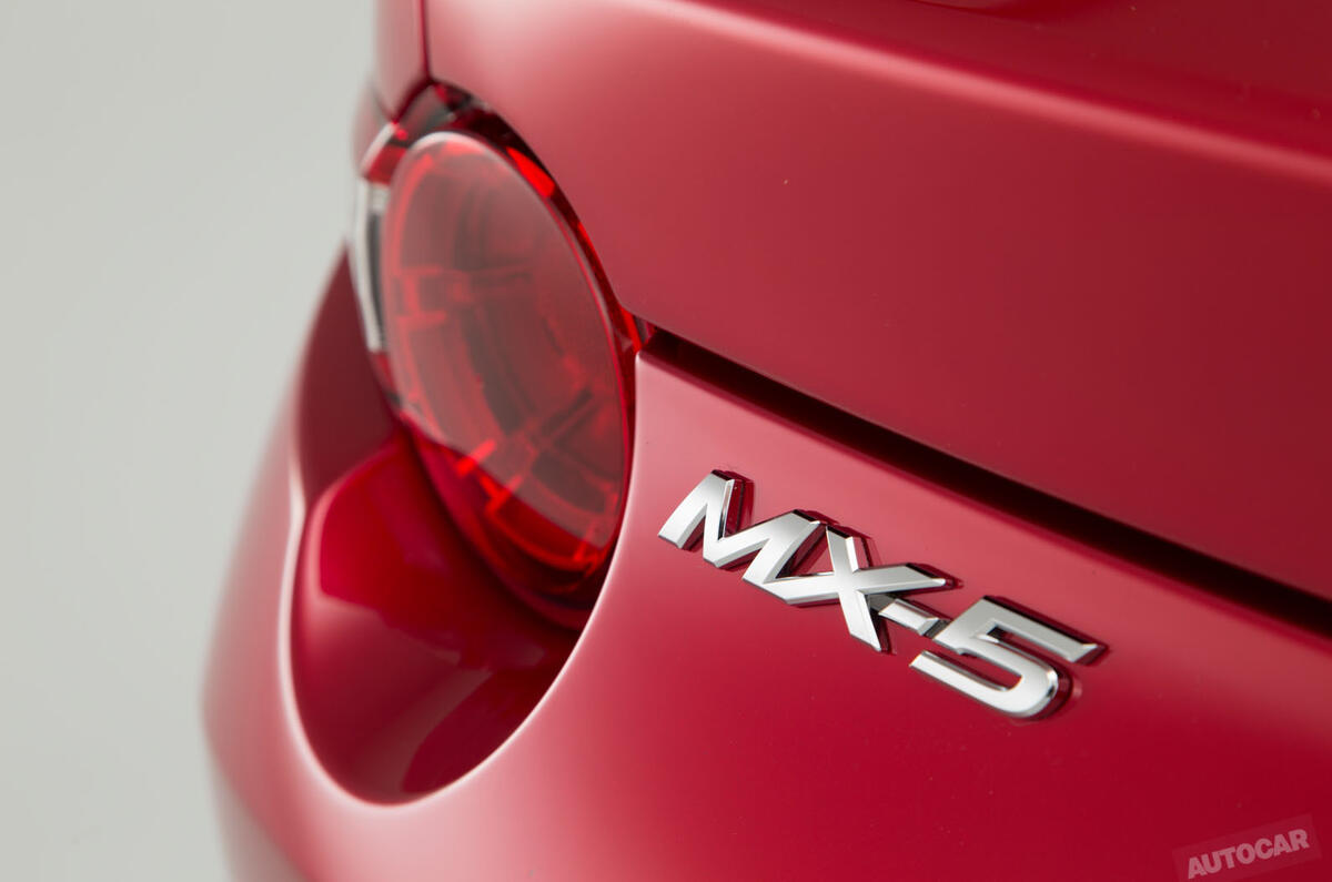 New Mazda MX-5 - exclusive studio pictures New Mazda MX-5 - exclusive studio pictures