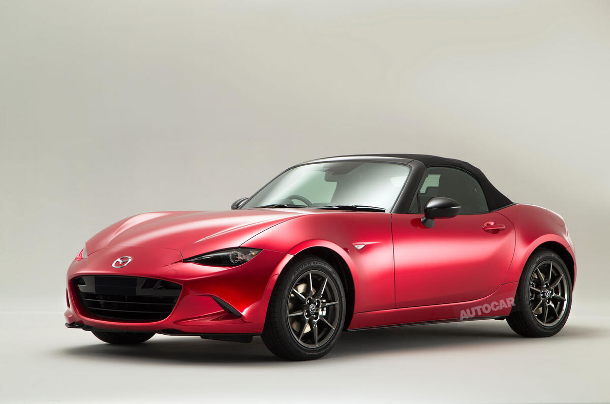 New Mazda MX-5 - exclusive studio pictures New Mazda MX-5 - exclusive studio pictures