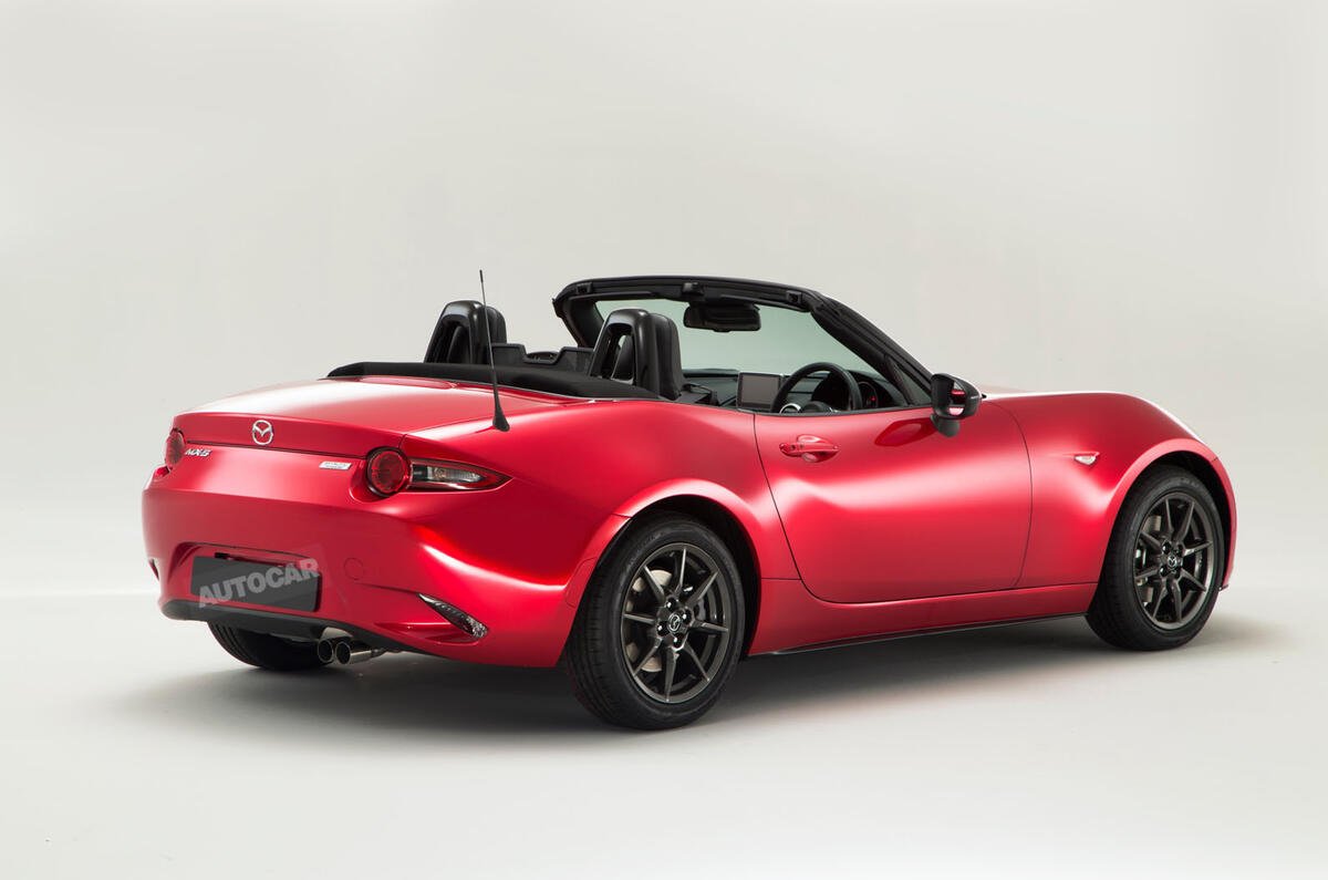 New Mazda MX-5 - exclusive studio pictures New Mazda MX-5 - exclusive studio pictures