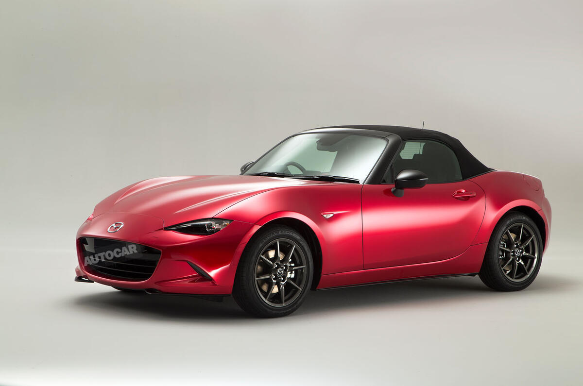 New Mazda MX-5 - exclusive studio pictures New Mazda MX-5 - exclusive studio pictures