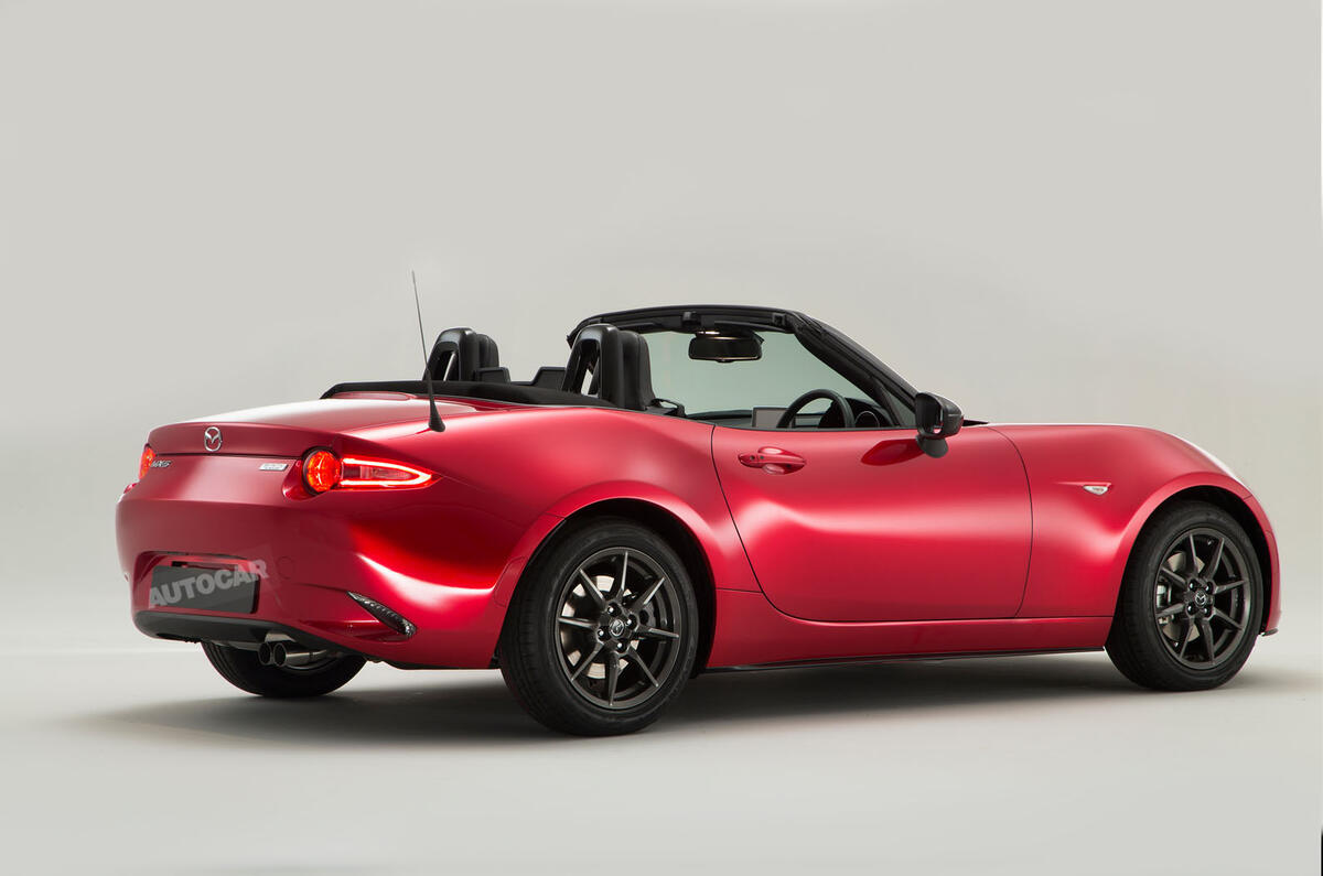 New Mazda MX-5 - exclusive studio pictures New Mazda MX-5 - exclusive studio pictures