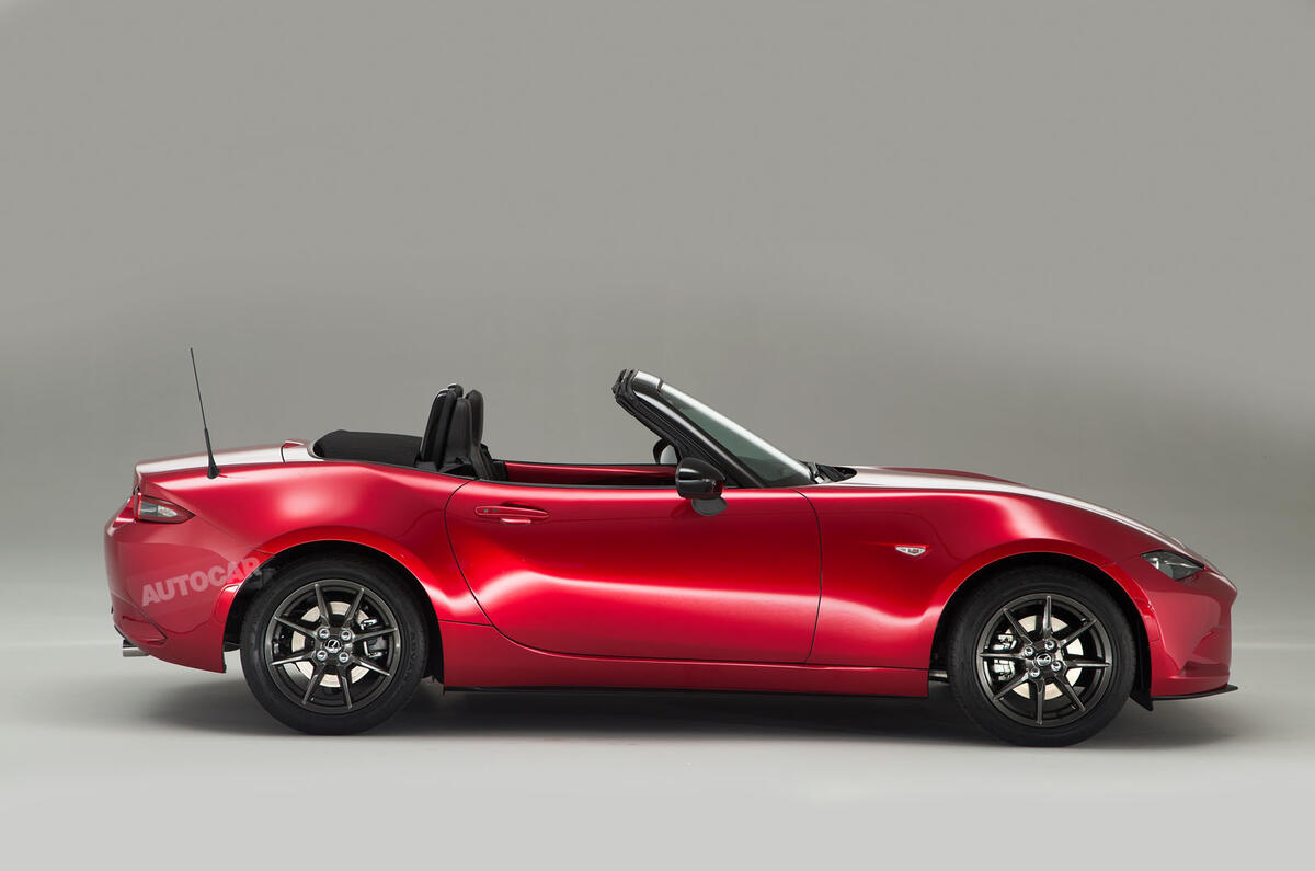 New Mazda MX-5 - exclusive studio pictures New Mazda MX-5 - exclusive studio pictures