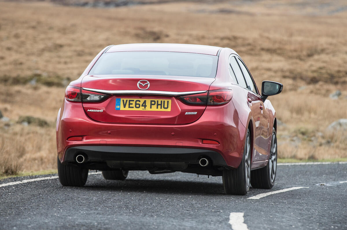 Mazda 6 rear quarter